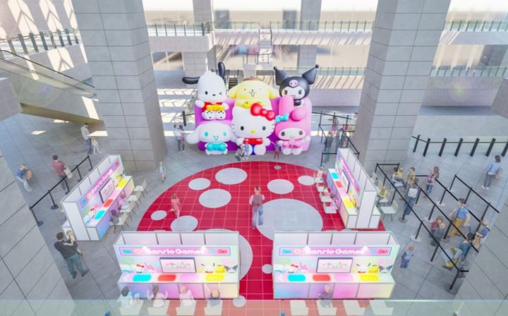 サンリオゲームズエリア in クイーンズスクエア