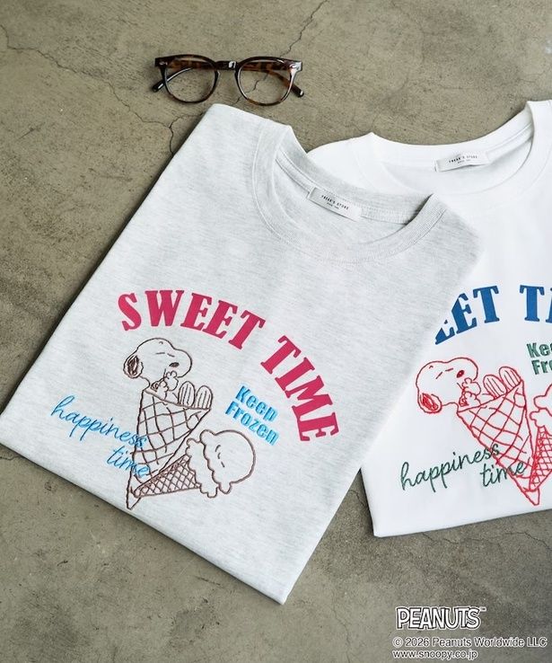 「SWEET TIME半袖Tシャツ(ライトグレー)」(5489円)