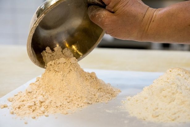 小麦の配合が、パンの味を左右するのだとか