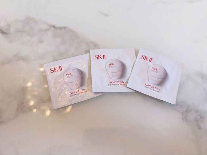 SK-II ジェノプティクス エアリー UV クリーム＆ジェノプティクス CC プライマー