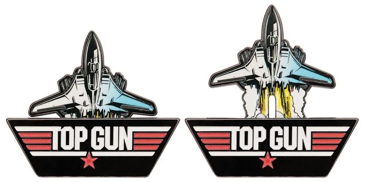 TOP GUN Limited Edition Moving Pin Badge 