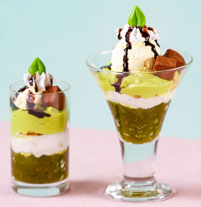 レストラン＆カフェ Lagoon 抹茶と生チョコのパフェ