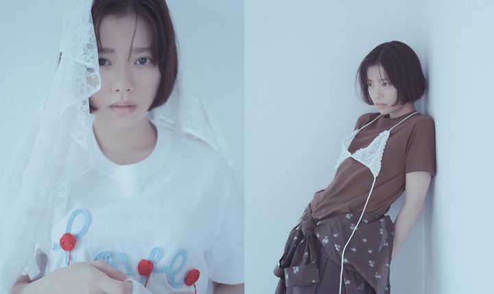 Hana Sugisaki wears Ray BEAMS “T-shirt Collection”
