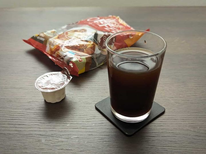カルディコーヒーファーム ポーションコーヒー カフェモカ 使用例
