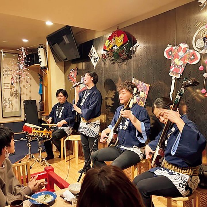 浅草〈和ノ家追分〉店内