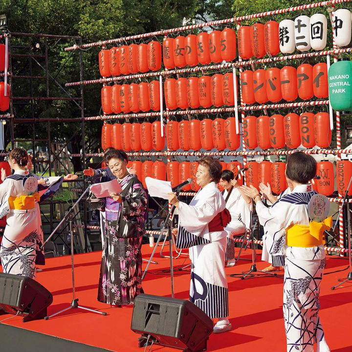 中野駅前大盆踊り大会