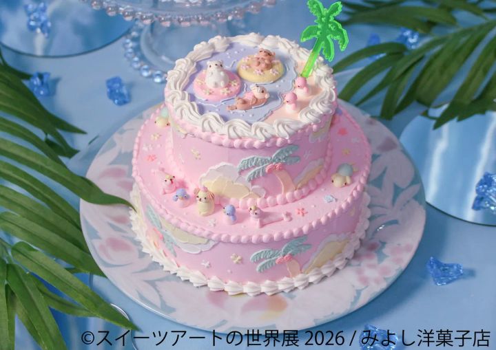 N.madeによるこいぬが乗ったケーキチャーム新作