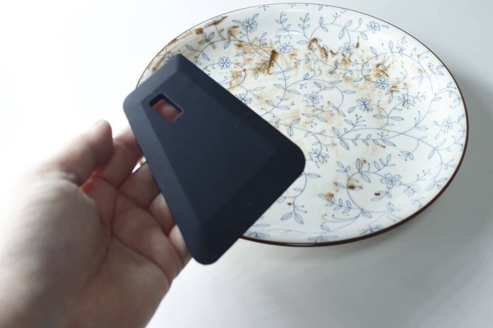 シリコン スクレーパー 使用前