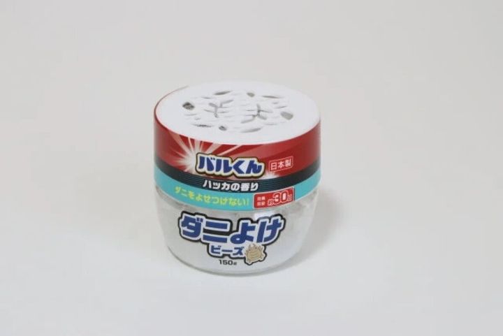 ダイソーのバルくん ダニよけビーズ ハッカのパッケージ