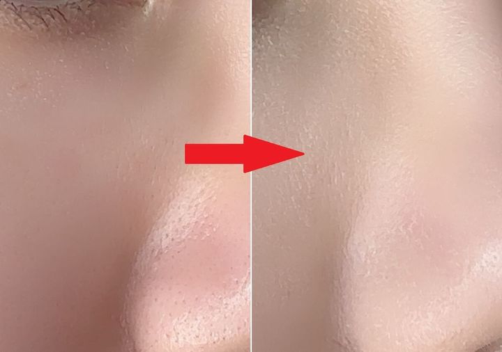 セリアのスティックファンデーション使用例