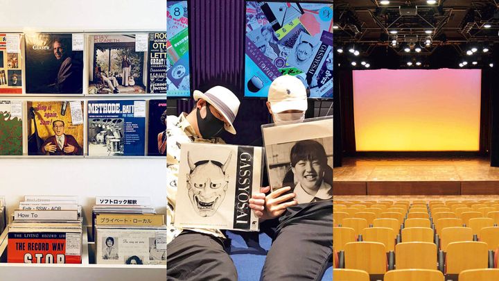 代々木上原〈manual of errors SONOTA〉店内、渋谷〈SUPER DOMMUNE〉スタジオ内、荒川〈ムーブ町屋〉多目的ホール