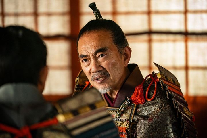 大河ドラマ『豊臣兄弟！』竹中直人を切り取る場面写真 （C）NHK width=