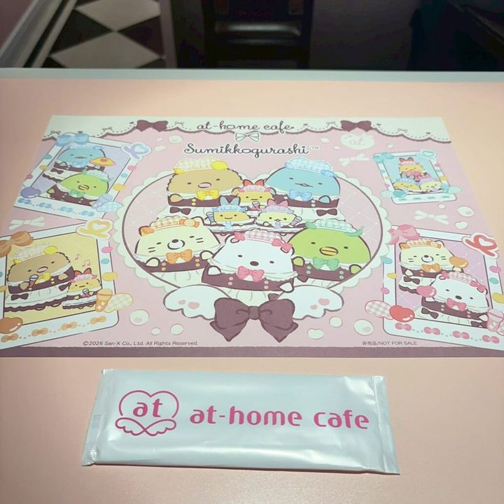 すみっコぐらし×あっとほぉーむカフェ コラボランチョンマット