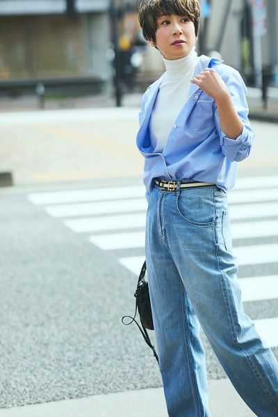 夏はシャツの出番！コツは「まじめに着ない」こと