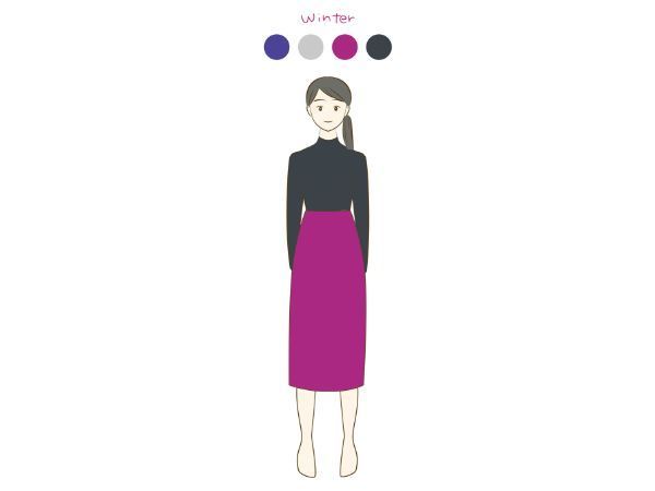 ブルべ冬タイプの特徴