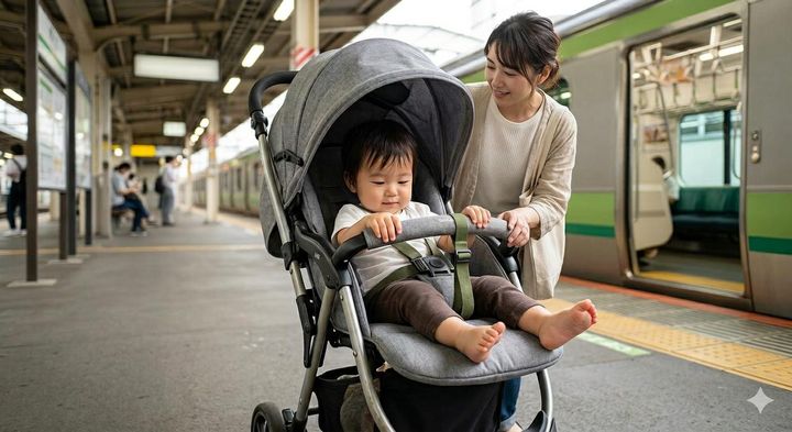 画像: 「邪魔なんだよ！」ベビーカーを押しのけ先を急いだ男性 → 電車内で待ち受けていた『バツの悪い末路』