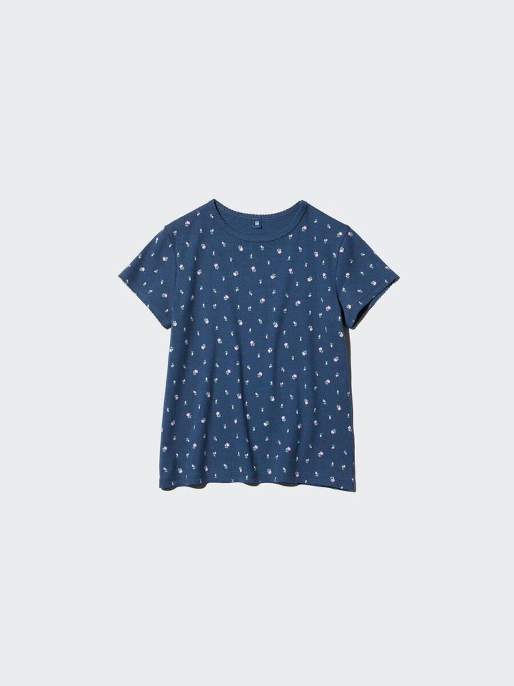 ユニクロのリブTシャツ