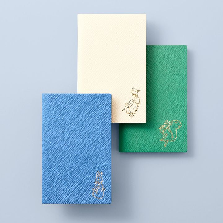 Smythson × Peter Rabbit™ コラボレーションコレクション パナマノートブック