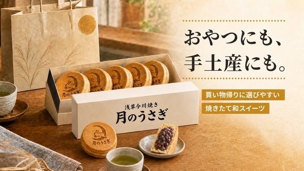 【新潟県新潟市】焼き立ての美味しさにこだわる今川焼き専門店「月のうさぎ」が新潟に初出店！