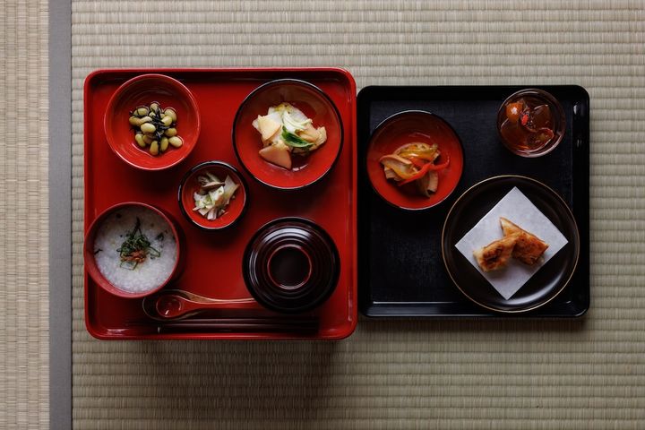 信州善光寺宿坊 朝食イメージ