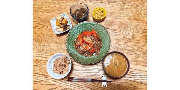 小麦・乳製品をカットし腸活を意識して自炊した食事
