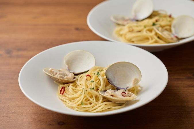 都ホテル博多 イタリアンビアホール2026 パスタ ボンゴレビアンコ