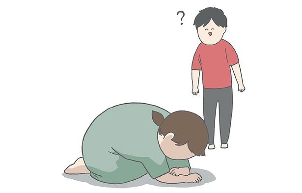 落ち込む… （C）チリツモル／KADOKAWA