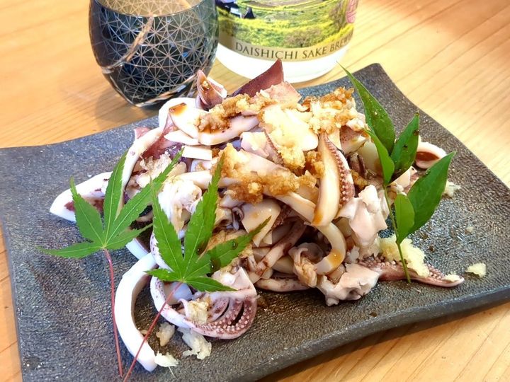 【シンプルおつまみ】ボイルイカの生姜醤油