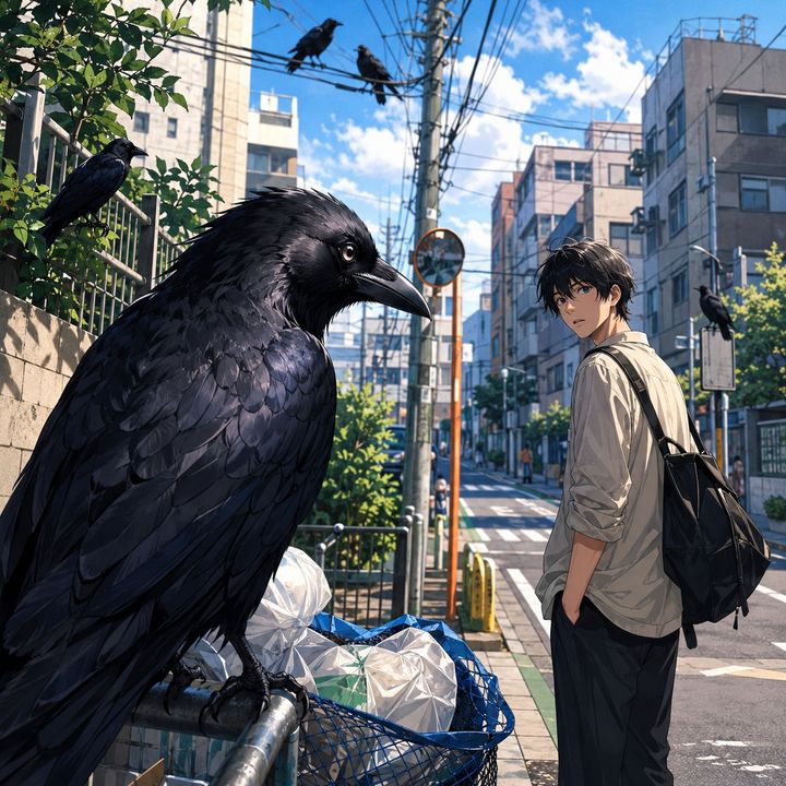 街のカラス、実はこちらの顔を覚えているかも？研究でわかった驚きの識別能力