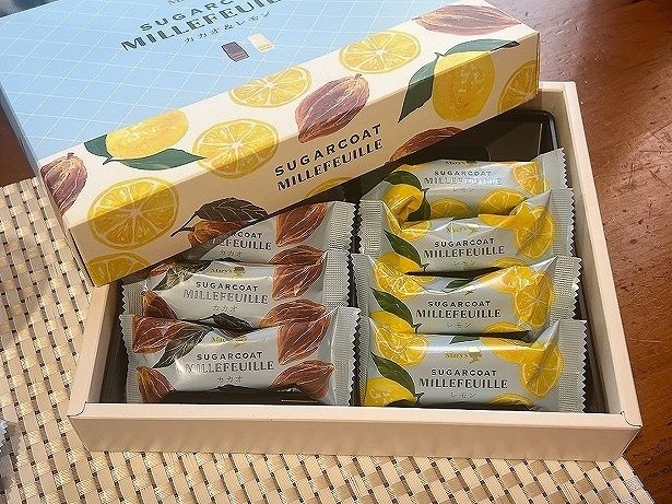 レモンやカカオを描いたパッケージもかわいい