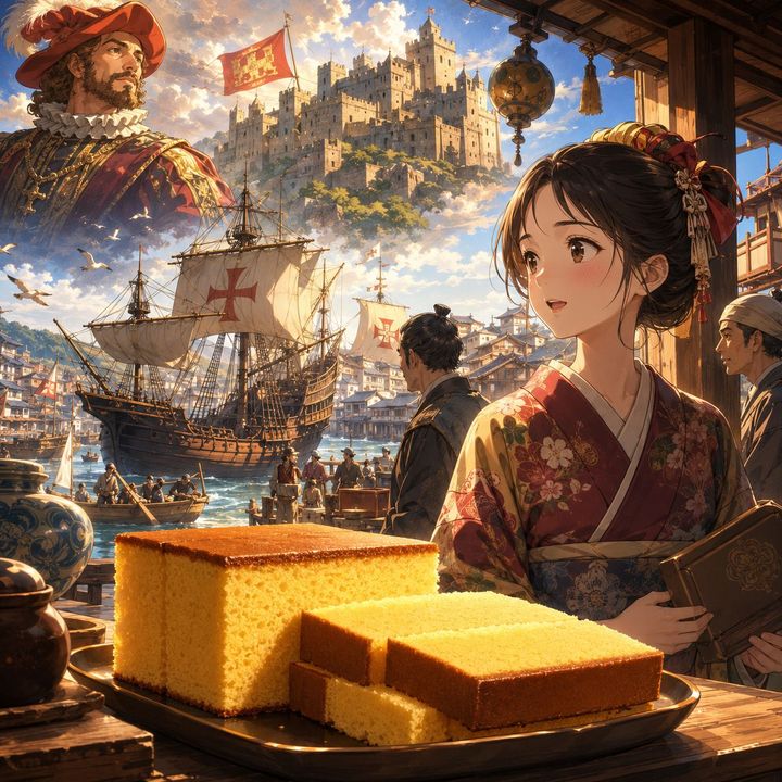 カステラの名前、実は中世スペインの王国由来？長崎で和菓子として根づいた意外な歴史