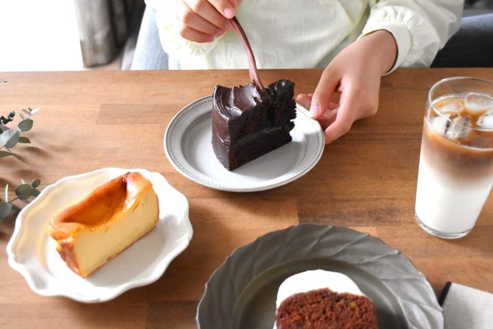 粉の日の濃厚チョコレートケーキ