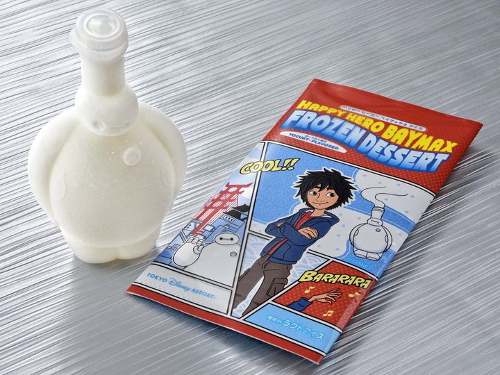 東京ディズニーリゾート「ハッピーヒーローベイマックスアイス（ヨーグルト風味）」