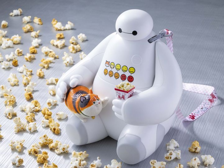 海外ディズニーパーク限定 ポップコーンバケット マックス モチからポップコーンを守るベイマックス！東京ディズニーリゾート