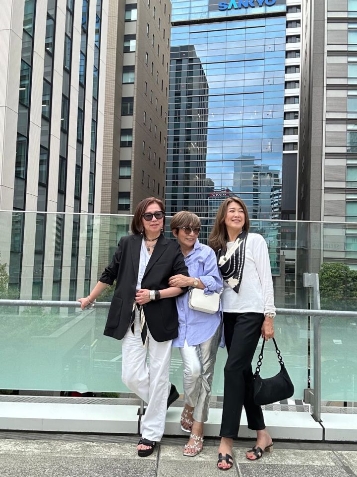 女子会記念撮影