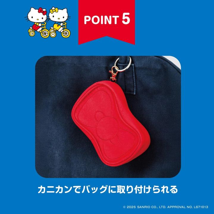 レトロエコバッグ＆リボンポーチ