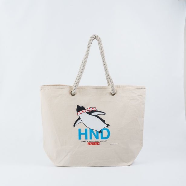 「ロープハンドルトートバック(天空ペンギン)」(3980円)