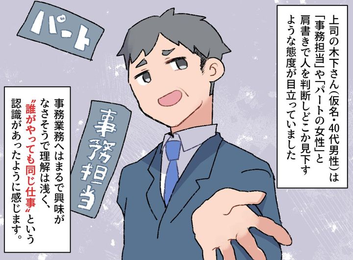 画像1: 肩書きで人を見る上司