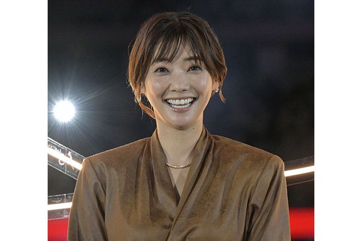 倉科カナさん（撮影：2024年10月30日、時事通信フォト）