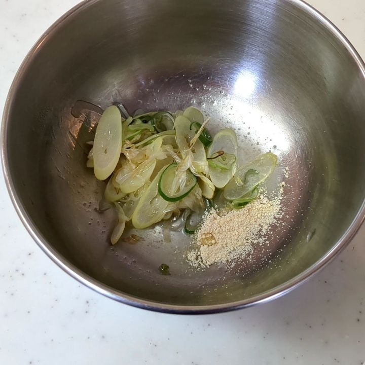 混ぜます