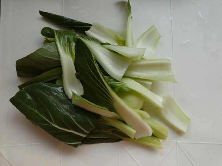 5分で完成！「チンゲン菜のキムチ炒め」