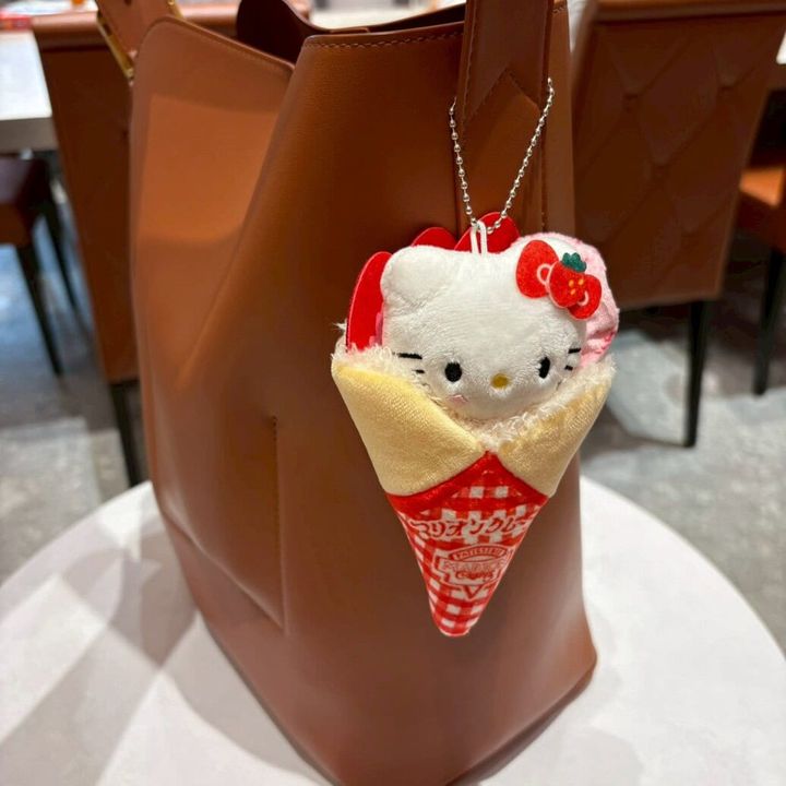 マリオンクレープ × HELLO KITTY ぬいぐるみチャーム 