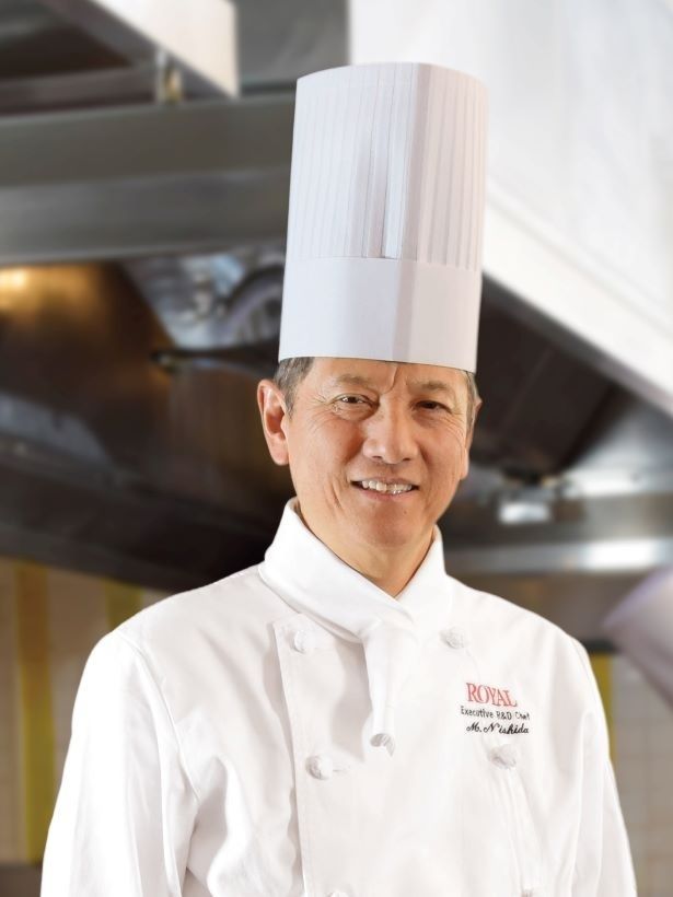 ロイヤル株式会社の首席料理長・西田光洋さん