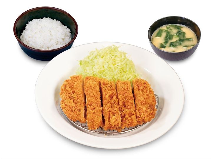 「ジャンボチキンかつ」定食