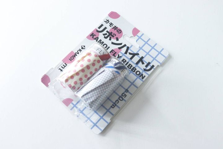 カモ井のリボンハイトリ ドット・方眼