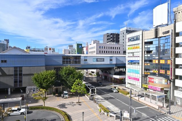 西葛西 駅前の写真