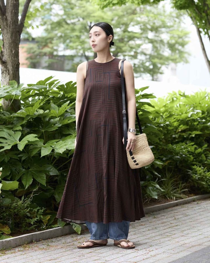 画像: プリントワンピース￥23,100・