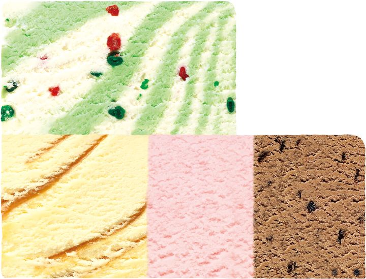 スライムたちがあらわれた！アイスクリームケーキ 内容