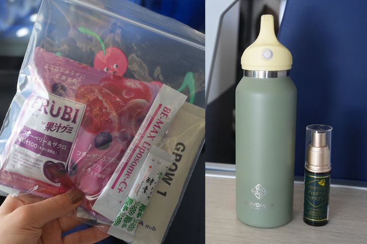 機内食が続く長距離フライトで役立つインナーケア
