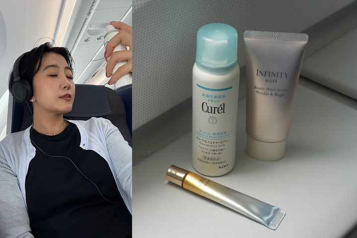 機内の湿度10～20％‼ “乾燥地獄”での美肌対策